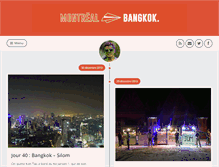 Tablet Screenshot of montrealbangkok.com